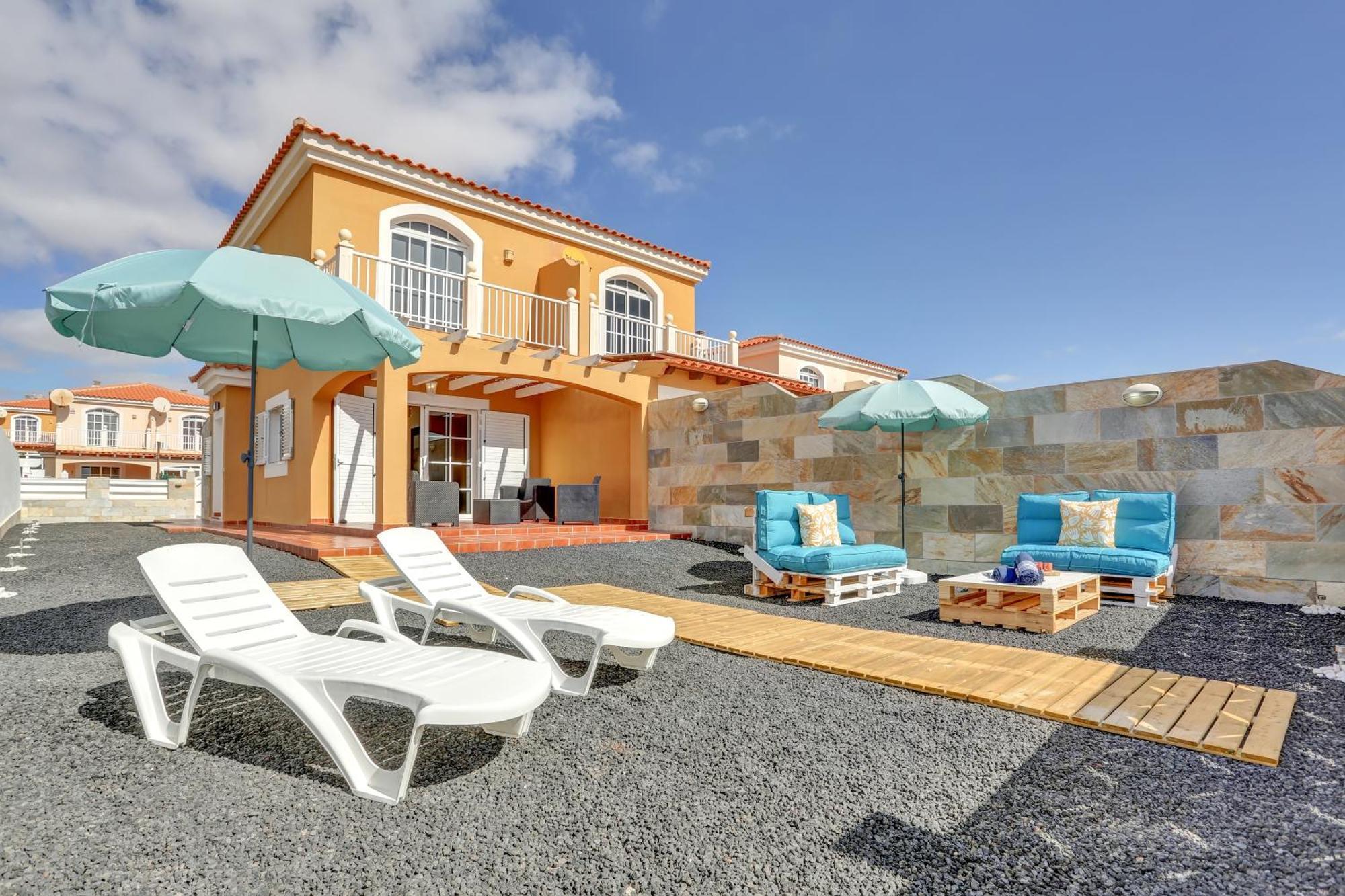 Minerva Villa Caleta De Fuste Eksteriør billede